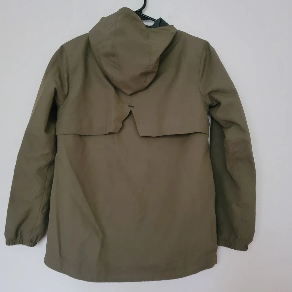 C9 by Champion Youth Boys Hooded Jacket Windbreaker Olive Green Size M (8-10)